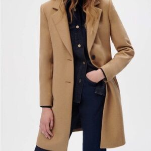 Zara Women's Classic Camel Trench Coat
